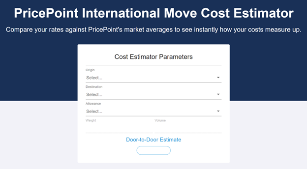 international cost estimator